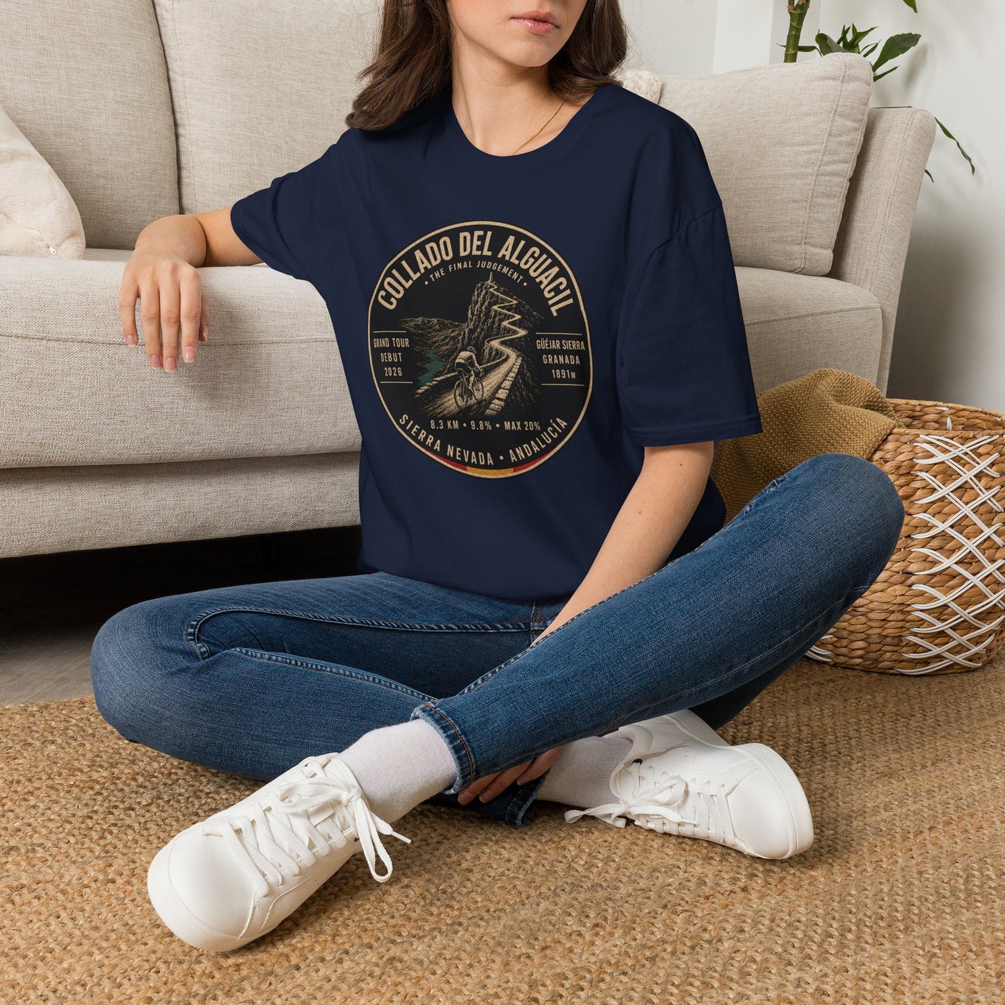 Collado Del Alguacil Mountain Road Cycling T-Shirt β La Vuelta Tee