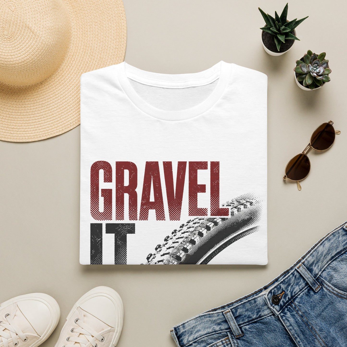 Gravel It Out T-Shirt β Gravel Cycling Tee