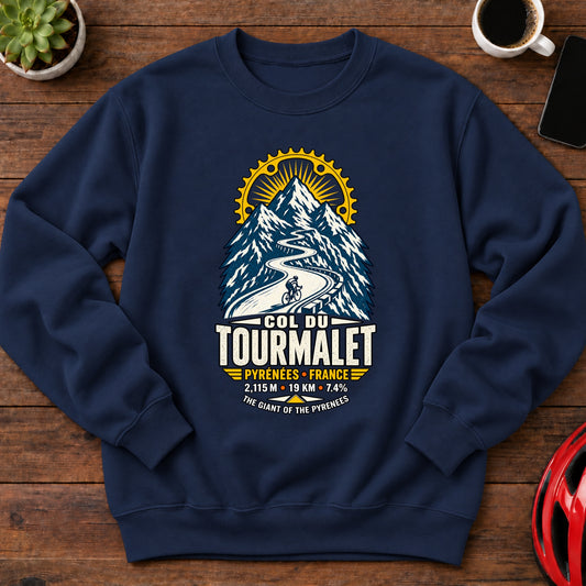 Col du Tourmalet Iconic Climb Crewneck Sweatshirt(Global)