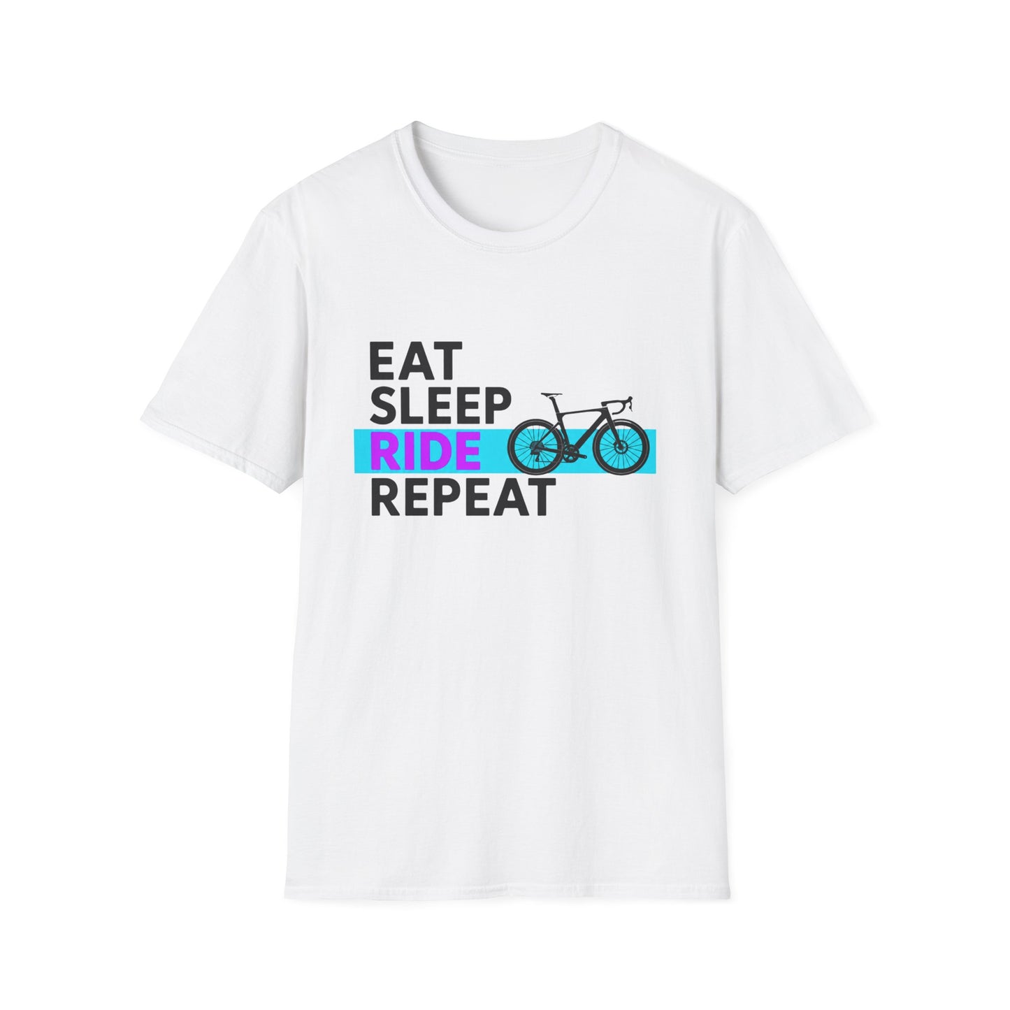 Eat Sleep Ride Repeat T-Shirt β Cycling Tee