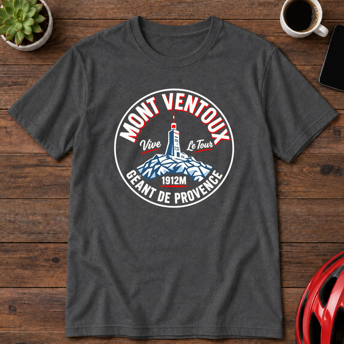 Mont Ventoux Iconic Tour Climb Cycling T-Shirt(Global)