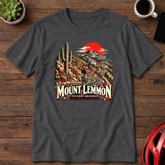 Mount Lemmon Arizona Cycling T-Shirt(Global)