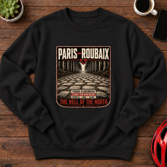 Paris-Roubaix The Hell of the North Cycling Sweatshirt(Global)