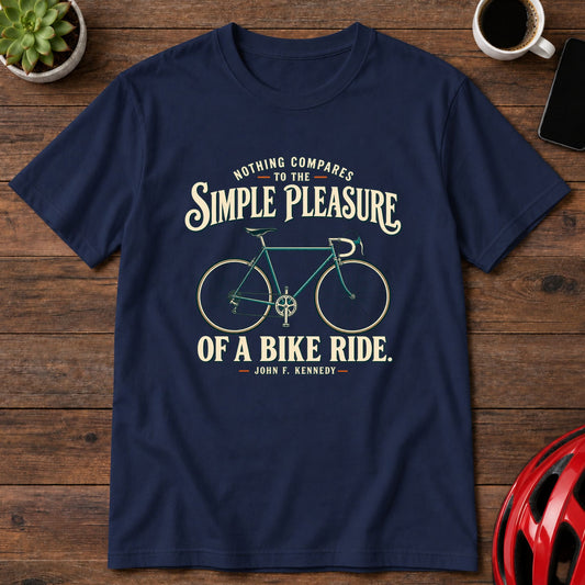 Simple Pleasure Bike Ride T-Shirt(Global)