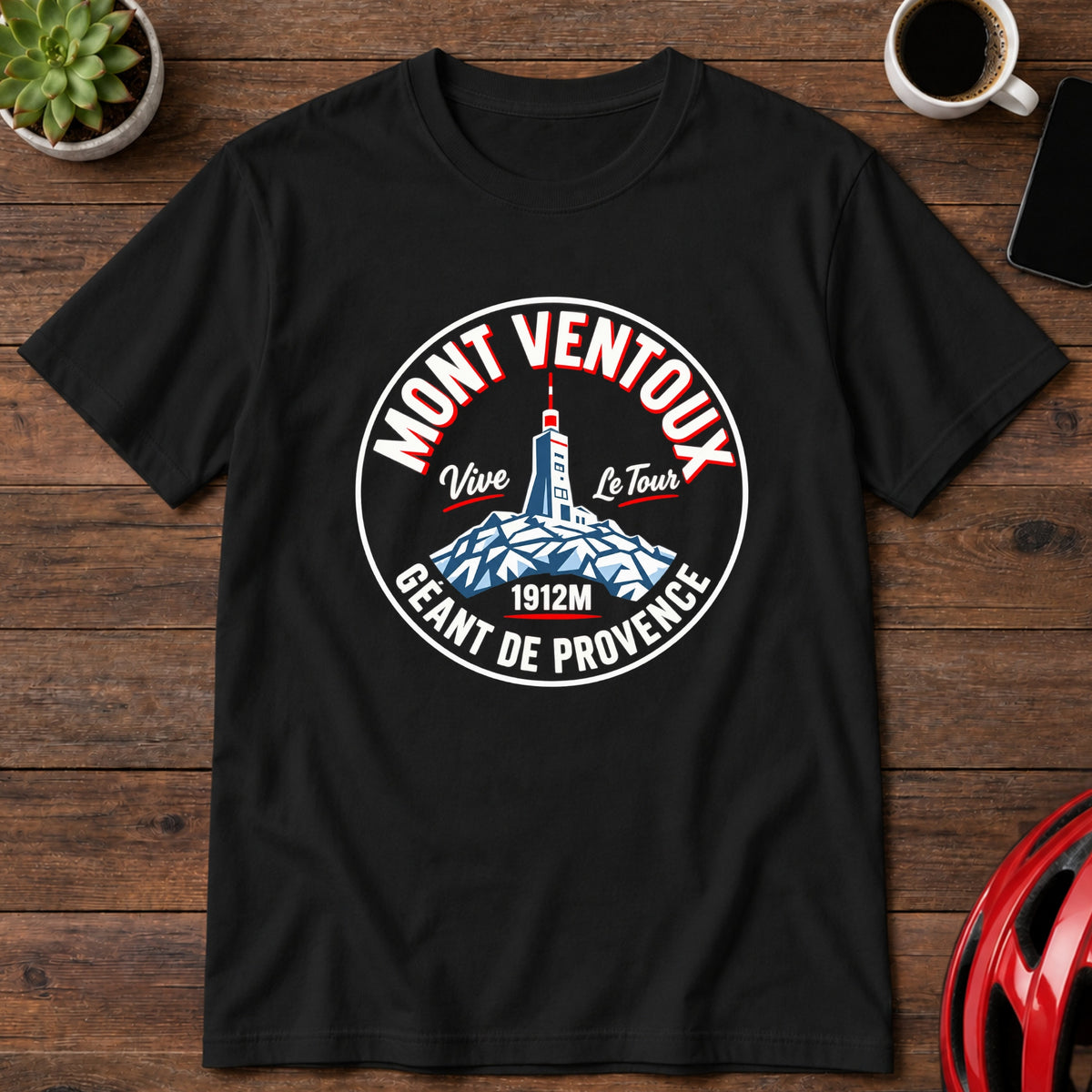 Mont Ventoux Iconic Tour Climb Cycling T-Shirt(Global)