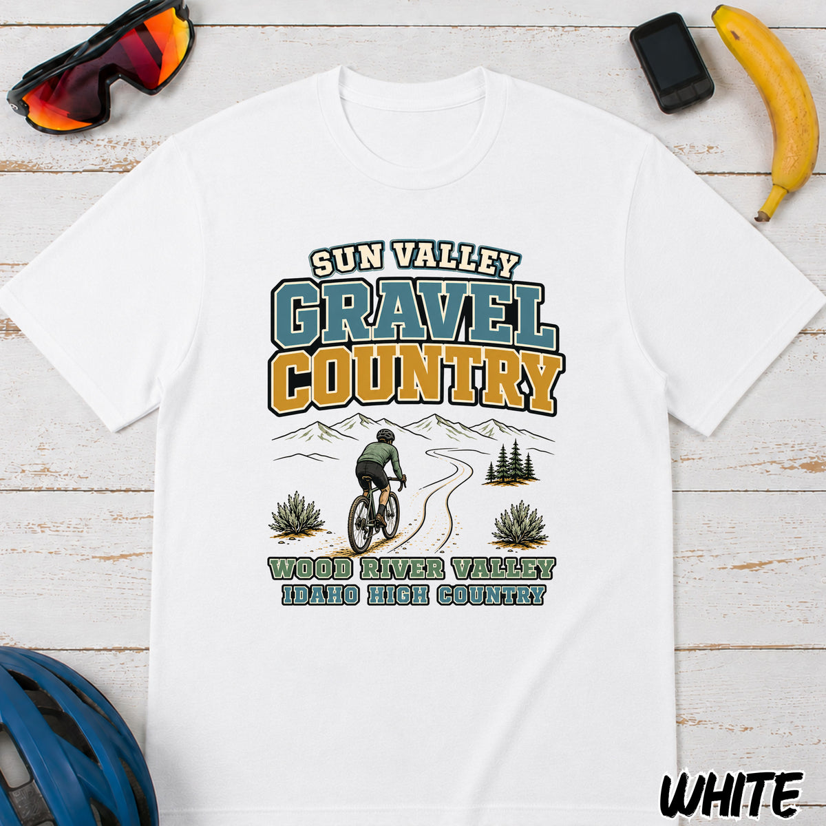 Sun Valley Gravel Country T-Shirt β Cycling Race Tee