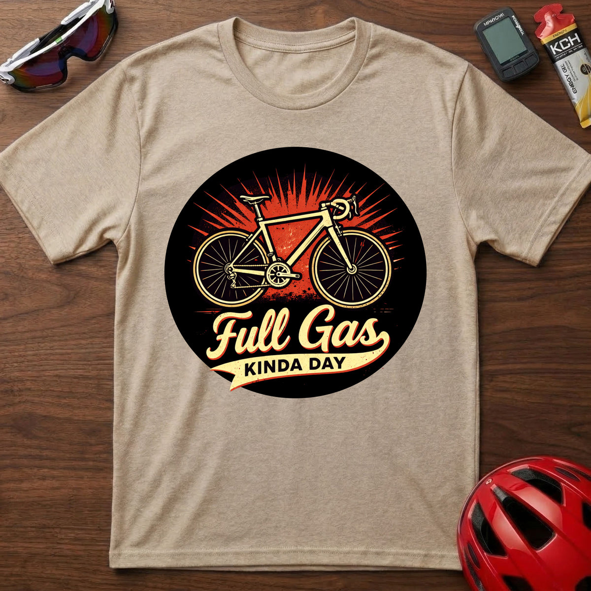 Full Gas Kinda Day Cycling T-Shirt