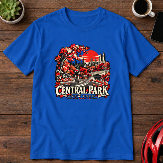 Central Park New York Cycling T-Shirt