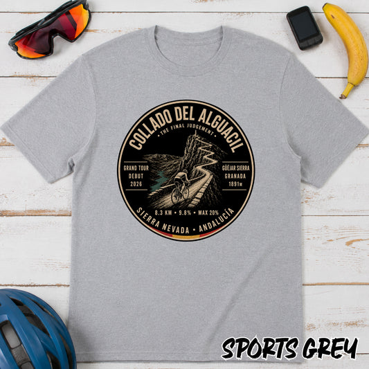 Collado Del Alguacil Mountain Road Cycling T-Shirt — La Vuelta Tee
