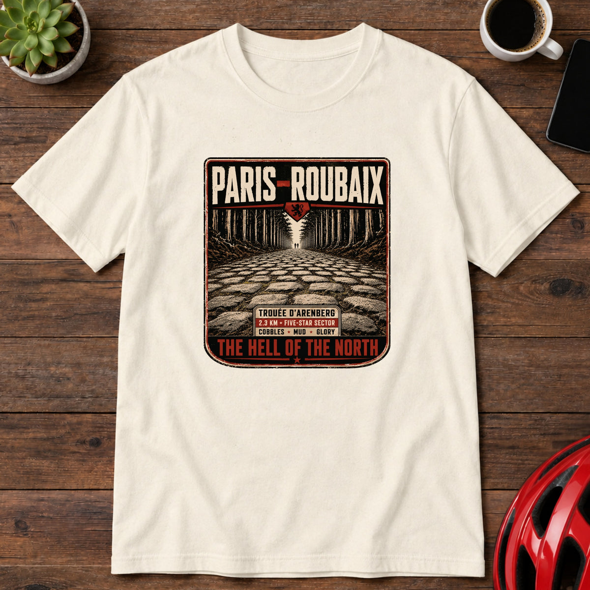 Paris-Roubaix Arenberg Cobbles T-Shirt(Global)