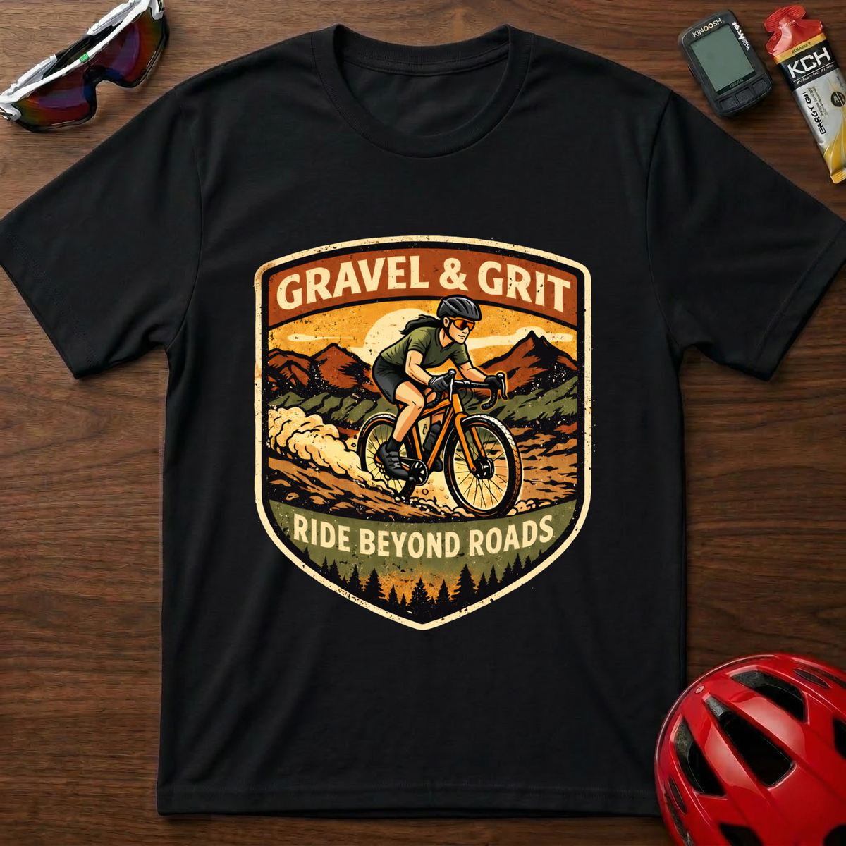 Gravel & Grit Girl Cycling T-Shirt