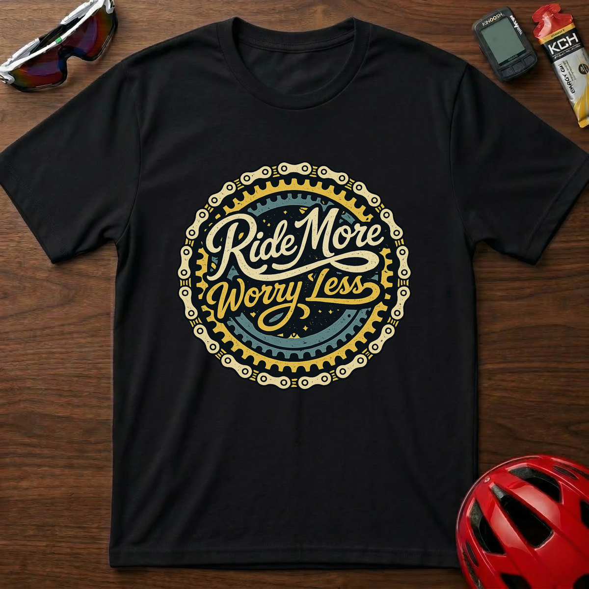 Ride more Worry less T-Shirt