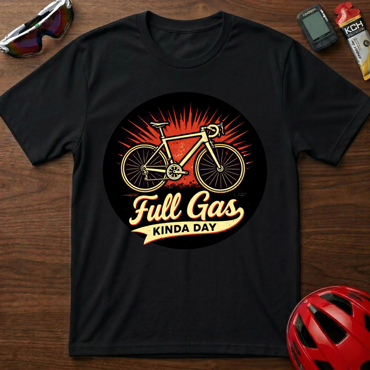 Full Gas Kinda Day Cycling T-Shirt