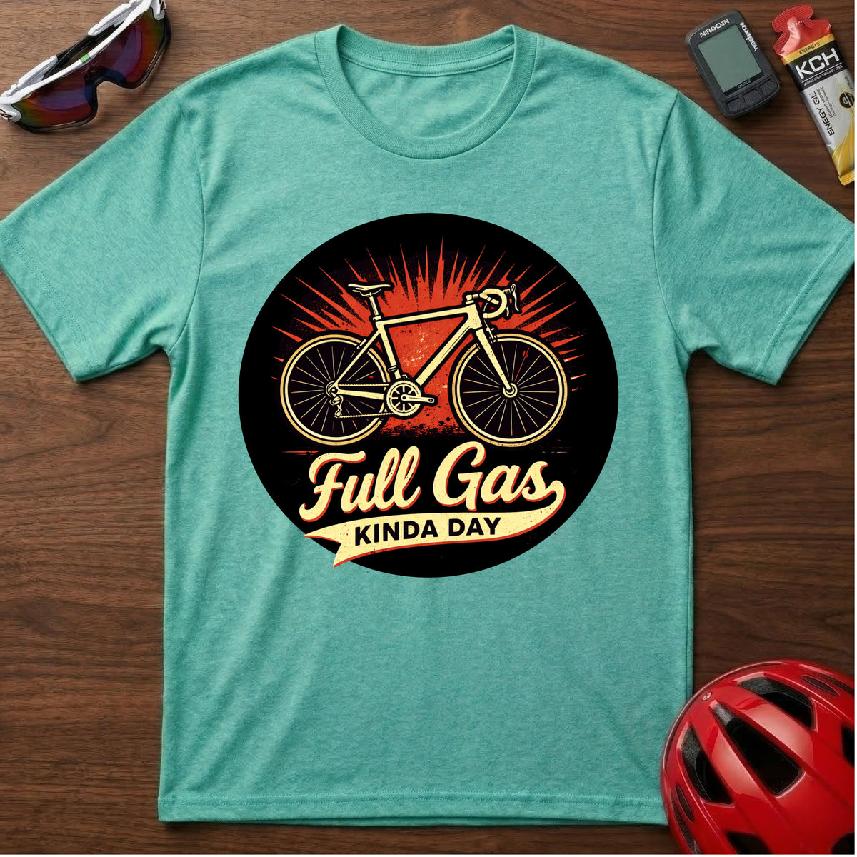 Full Gas Kinda Day Cycling T-Shirt