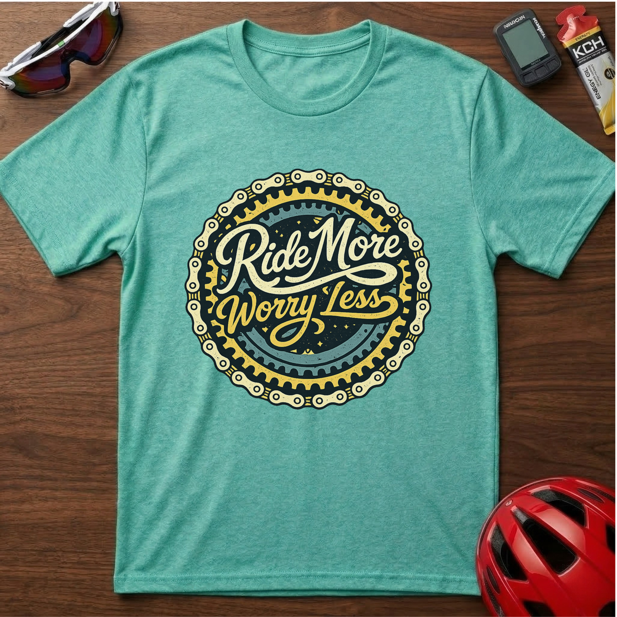 Ride more Worry less T-Shirt
