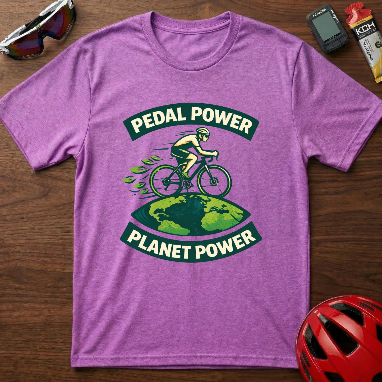 Pedal Power Planet Power Cycling T-Shirt