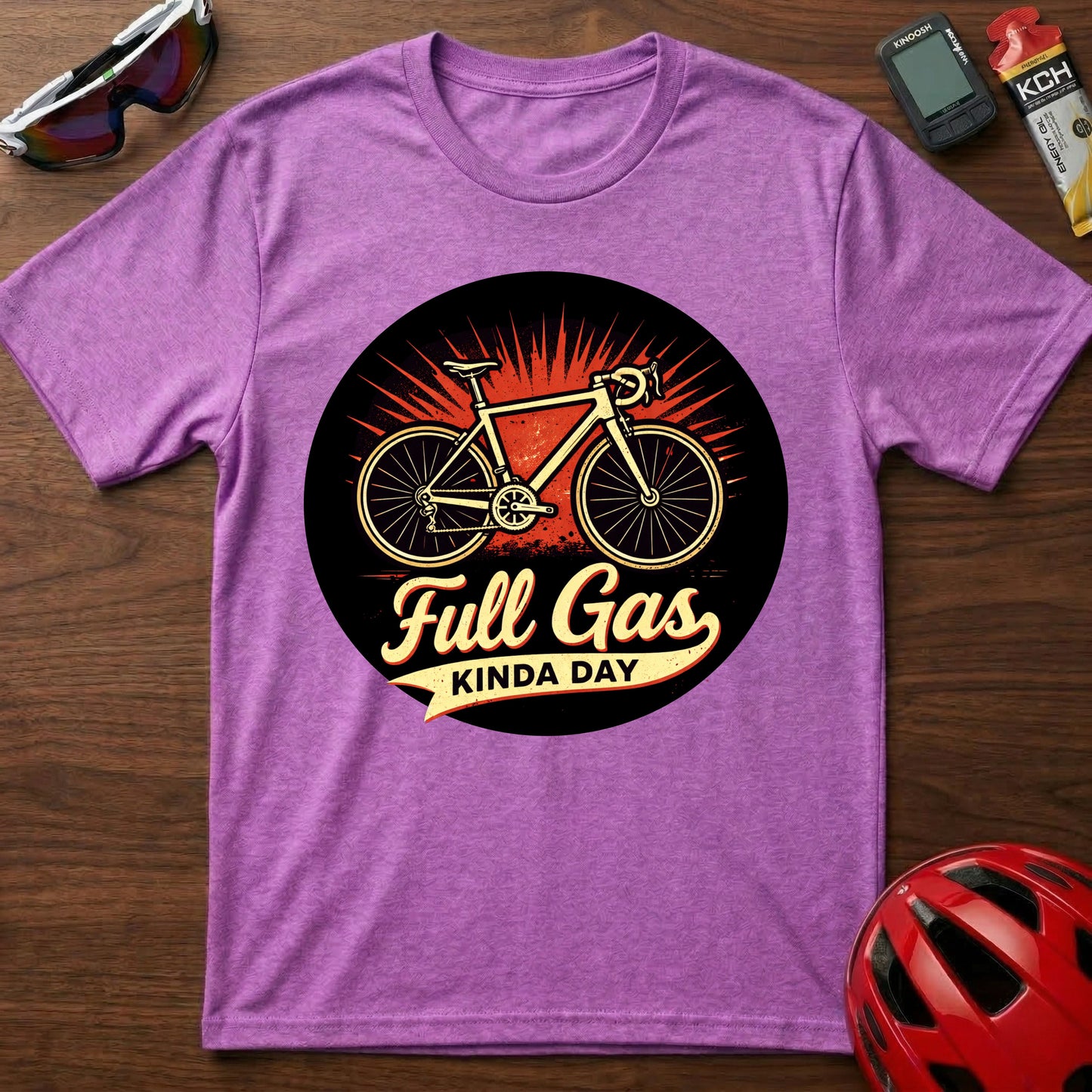 Full Gas Kinda Day Cycling T-Shirt