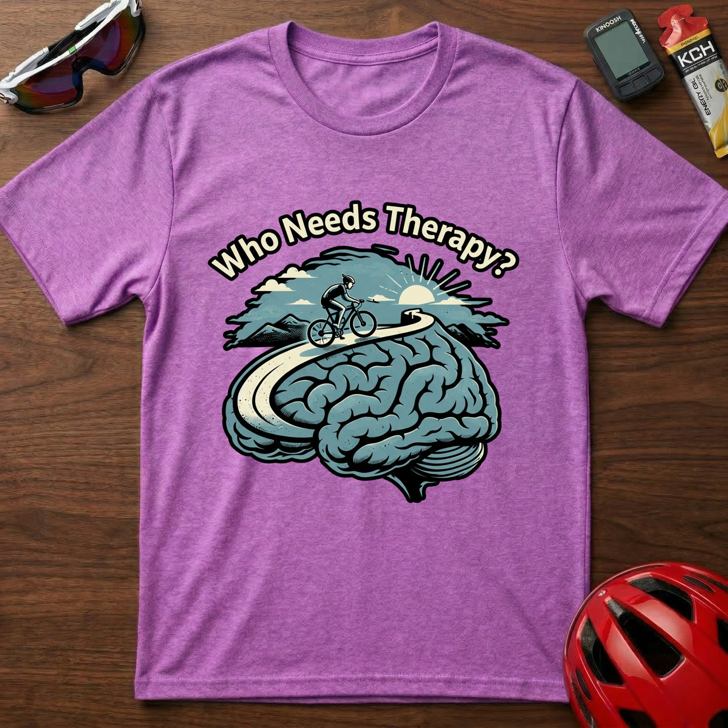 Who Needs Therapy Cycling T-Shirt