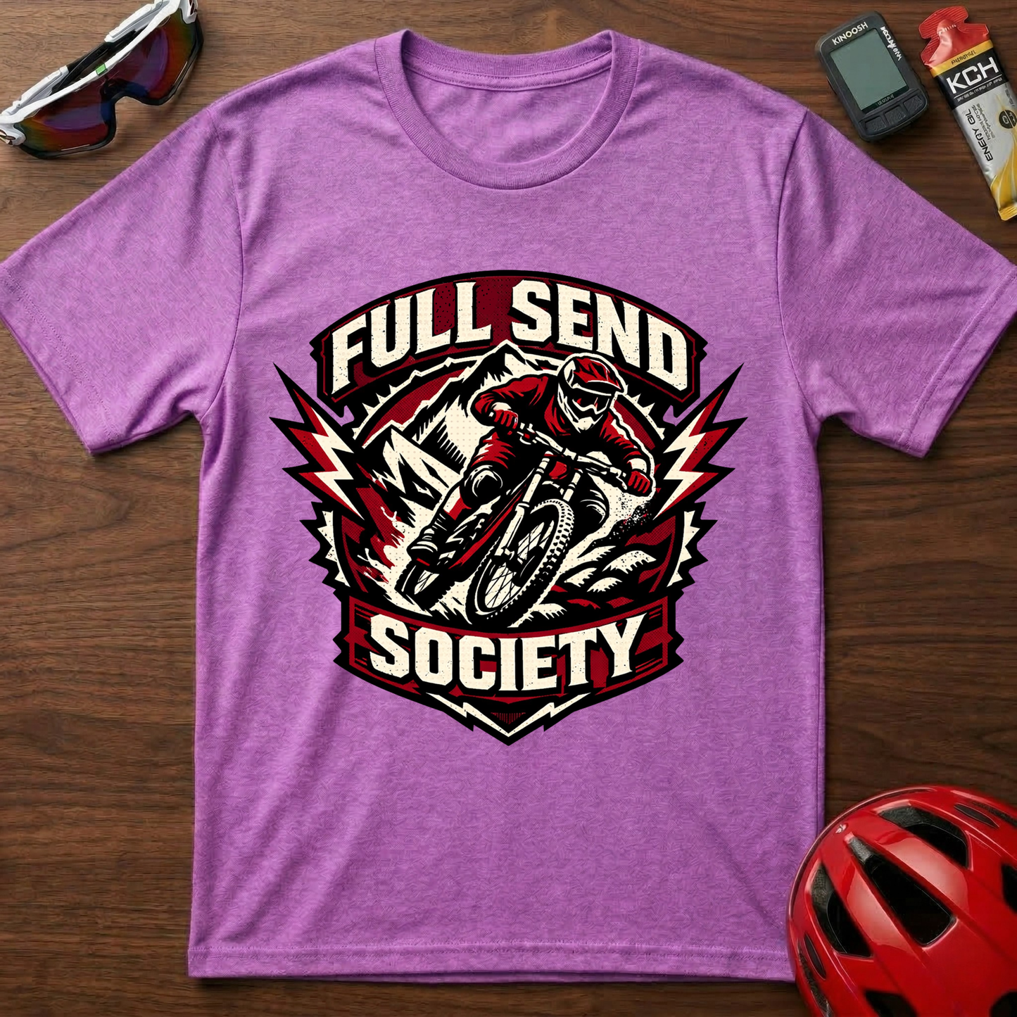 Full Send Society T-Shirt. Downhill MTB T-Shirt
