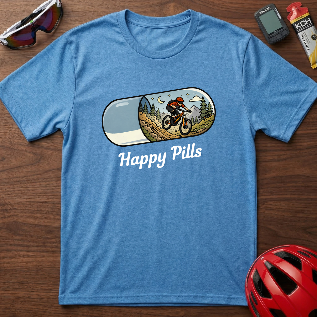 Happy Pills Downhill MTB Cycling T-Shirt