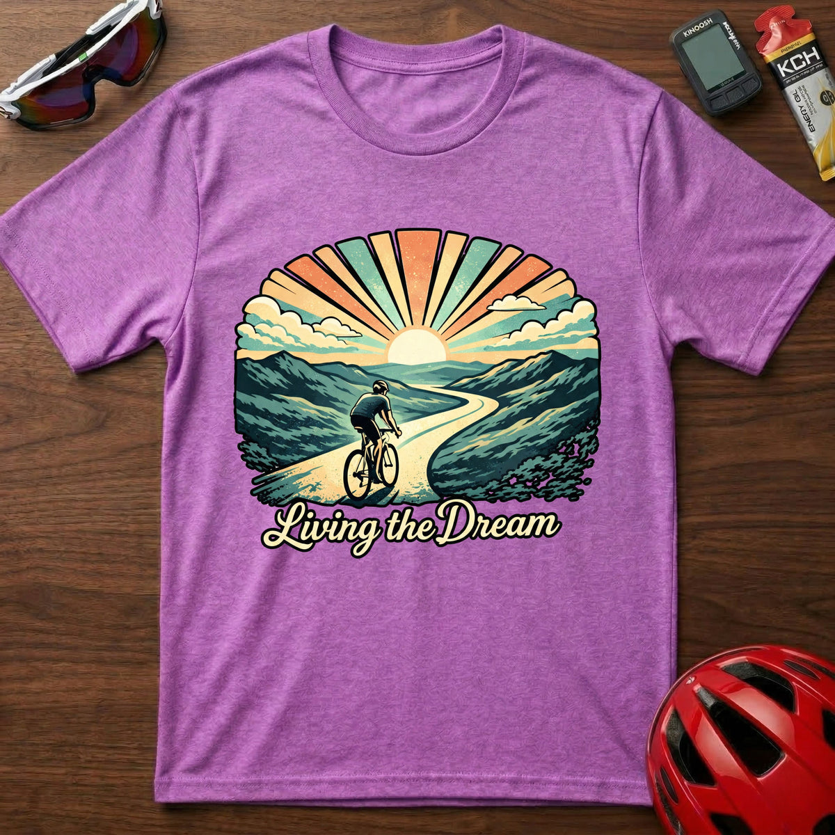 Living The Dream Cycling T-Shirt