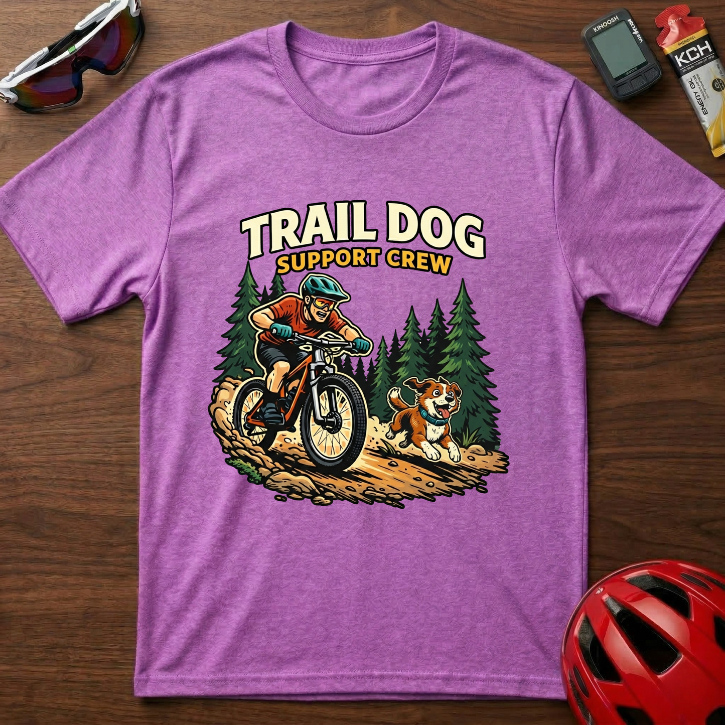 Trail Dog Support Crew Cycling T-Shirt