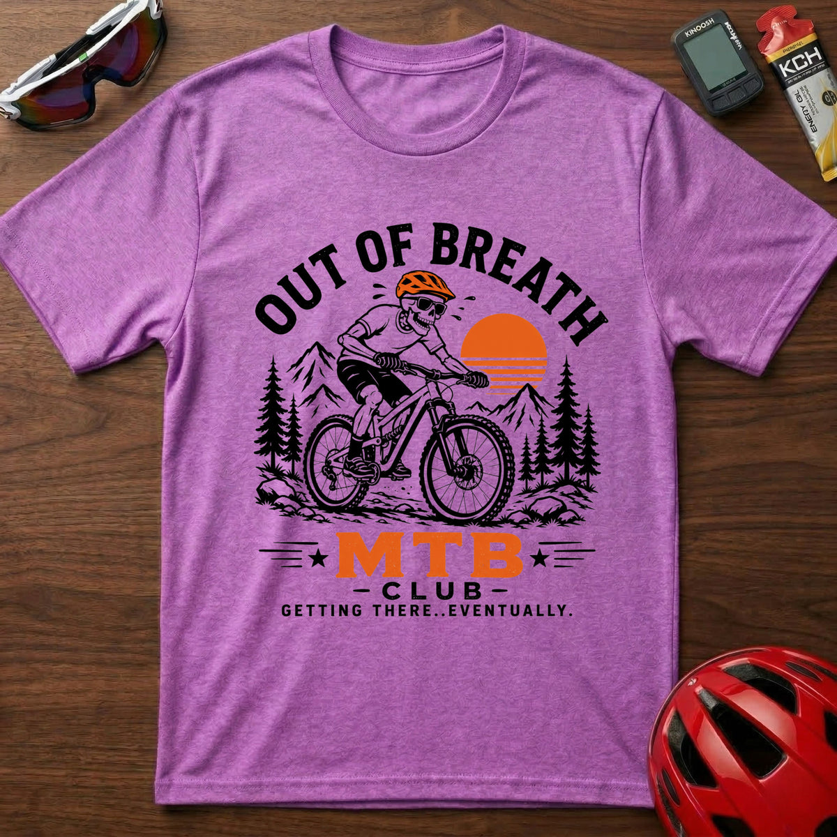 Out of Breath MTB Club T-Shirt β Mountain Biking Tee