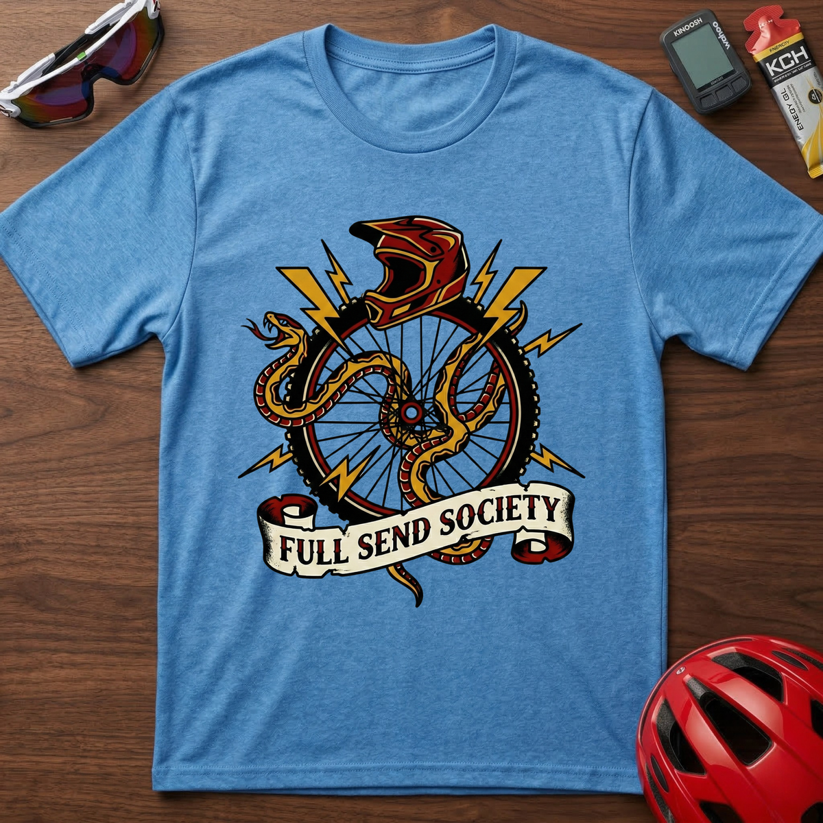 Full Send Society T-Shirt. Downhill MTB T-Shirt