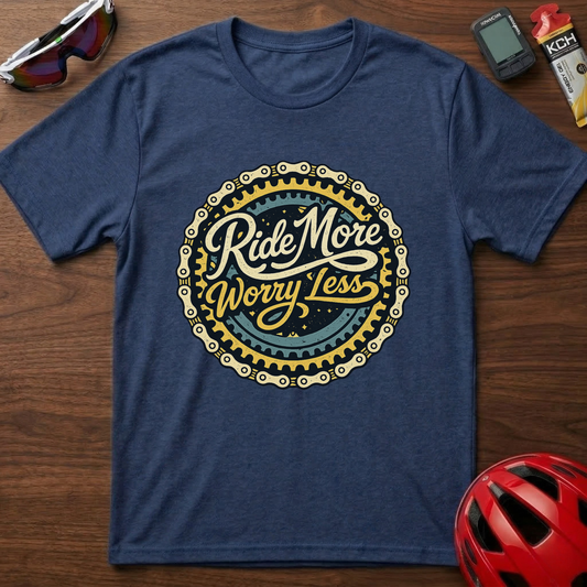 Ride more Worry less T-Shirt