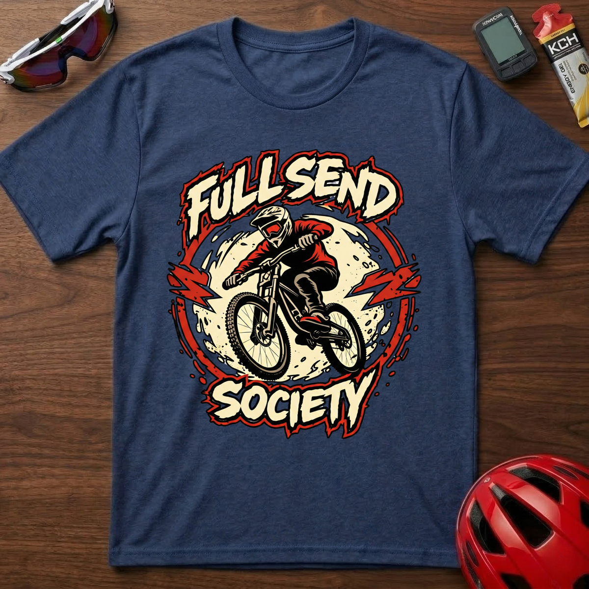 Full Send Society T-Shirt. Downhill MTB T-Shirt
