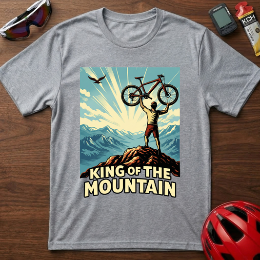 King Of The Mountain Bike Cycling T-Shirt