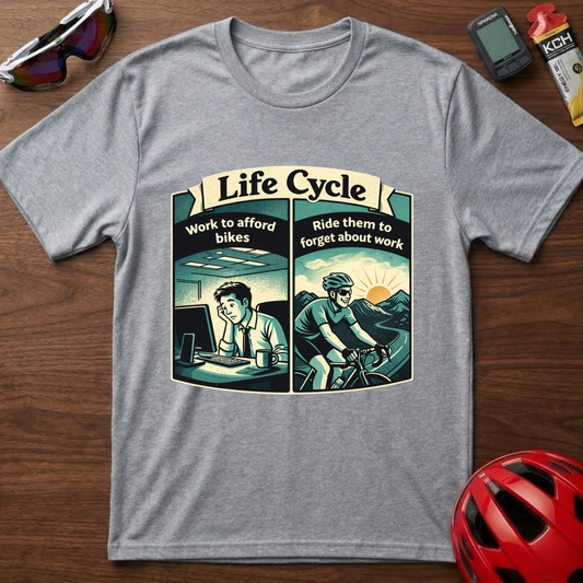Life Cycle Cycling T-Shirt