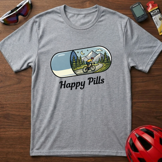 Happy Pills Road Cycling T-Shirt