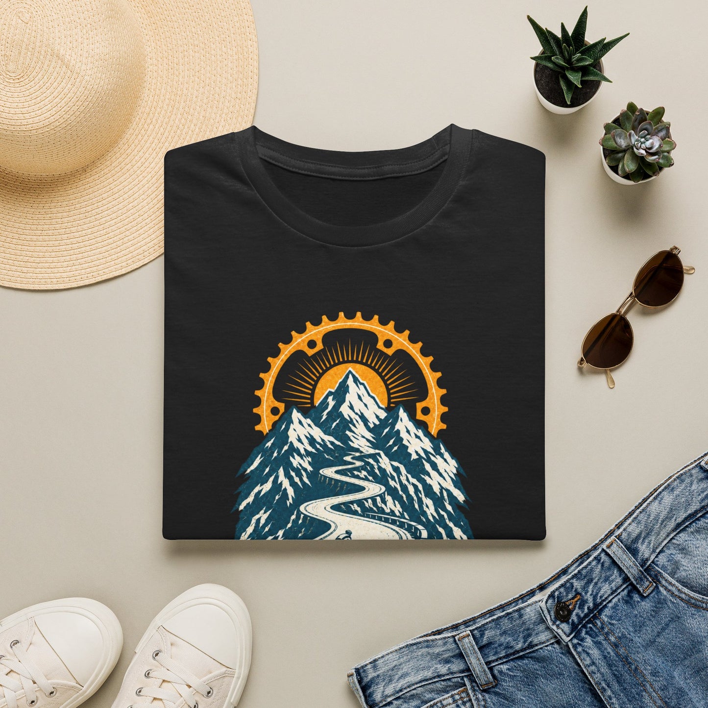 Tourmalet Mountain Stage Tee — Col du Tourmalet Cycling Graphic T-Shirt