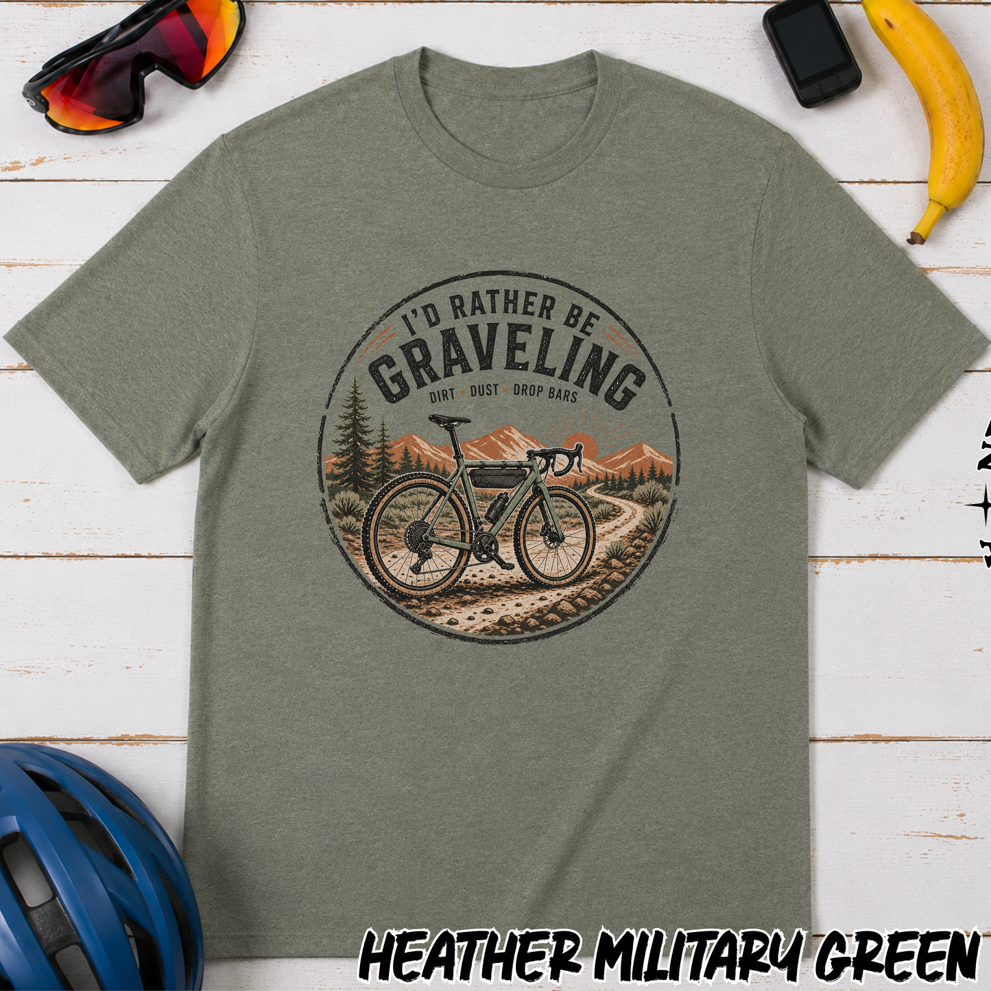 I'd Rather Be Mountain Biking T-Shirt