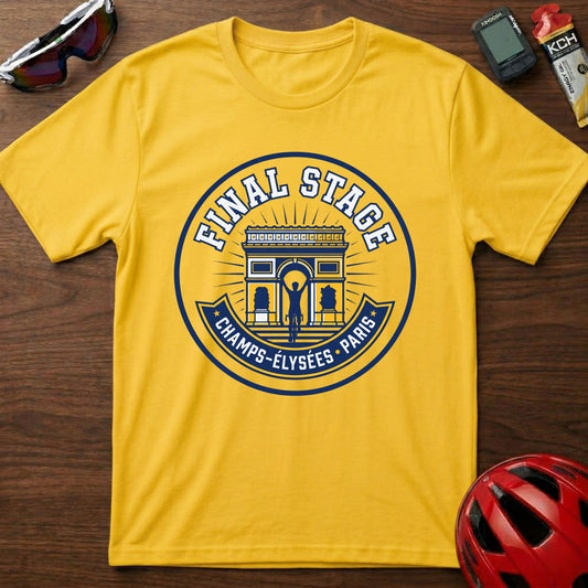Final Stage Champs-Élysées Tour de France Cycling T-Shirt