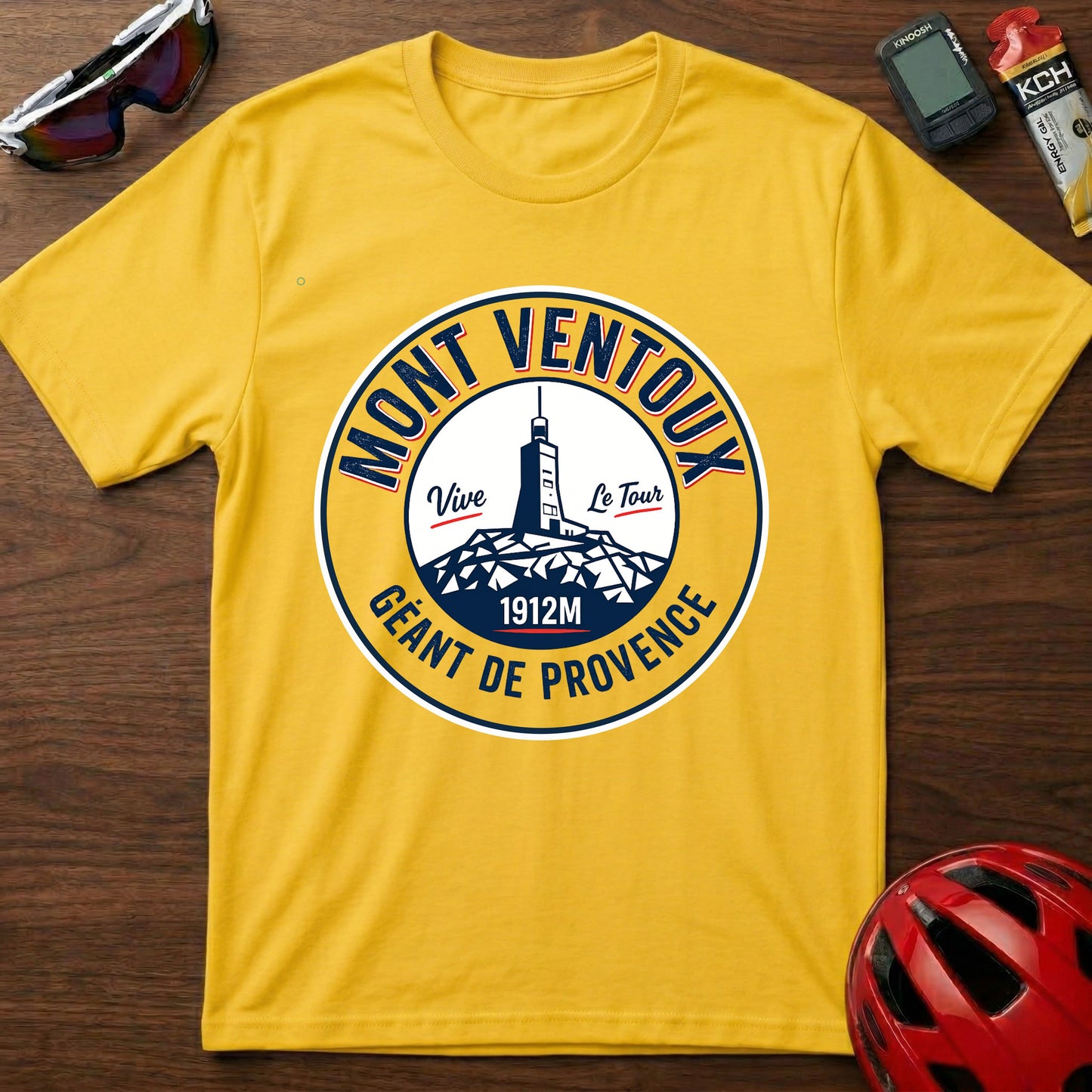 Mont Ventoux Tour de France Tee — Mont Ventoux Cycling Souvenir Shirt