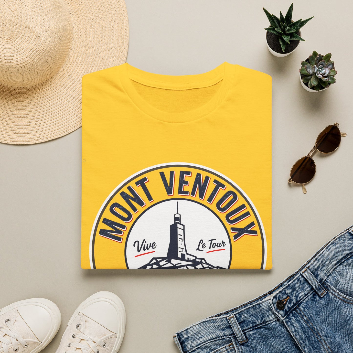 Mont Ventoux Tour de France Tee — Mont Ventoux Cycling Souvenir Shirt