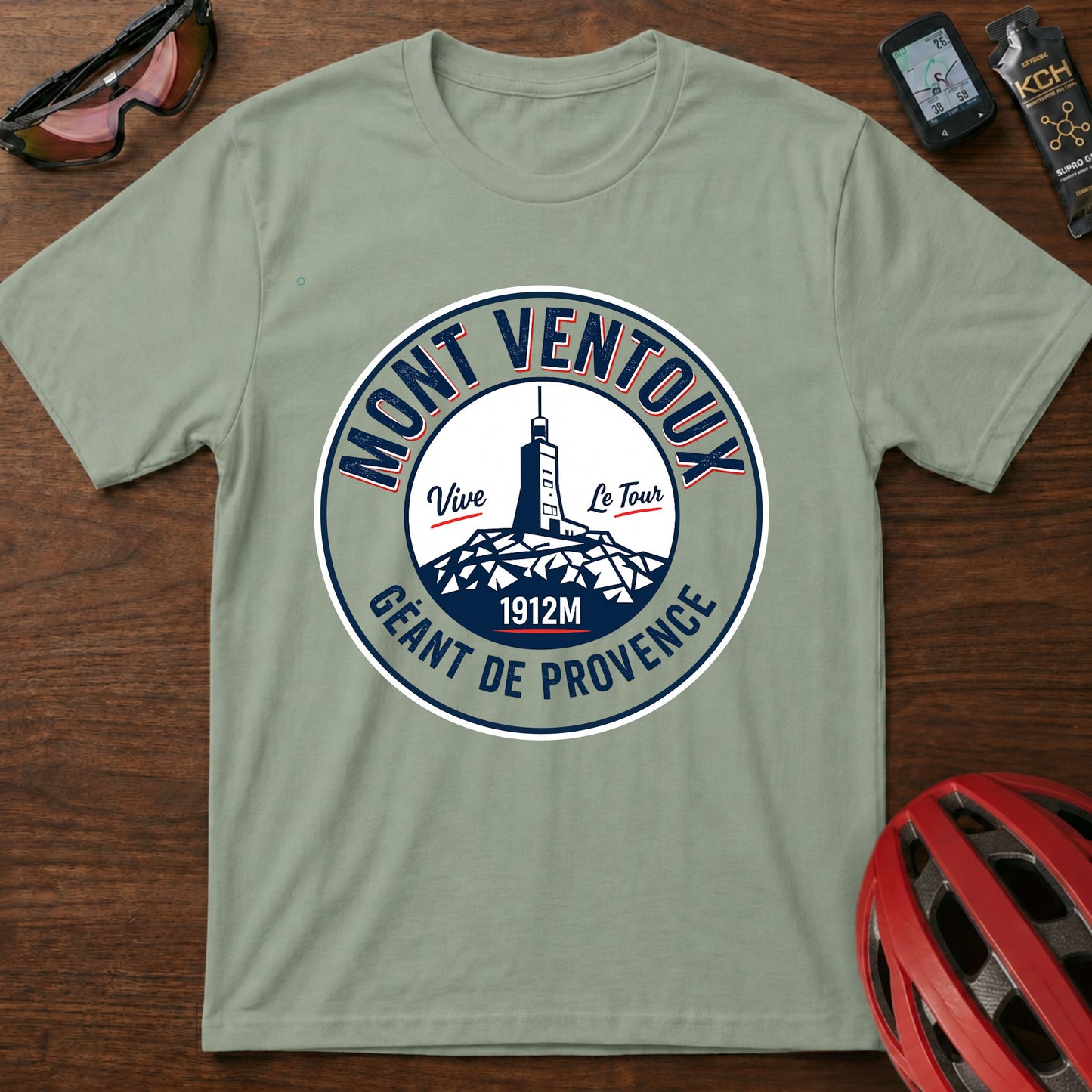 Mont Ventoux Tour de France Tee — Mont Ventoux Cycling Souvenir Shirt