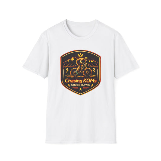 Chasing KOM's Since Dawn Cycling  T-Shirt