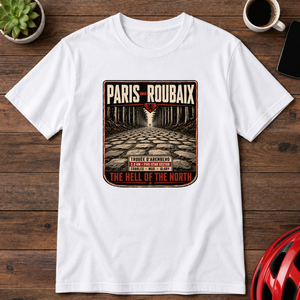 Paris-Roubaix Arenberg Cobbles T-Shirt(Global)