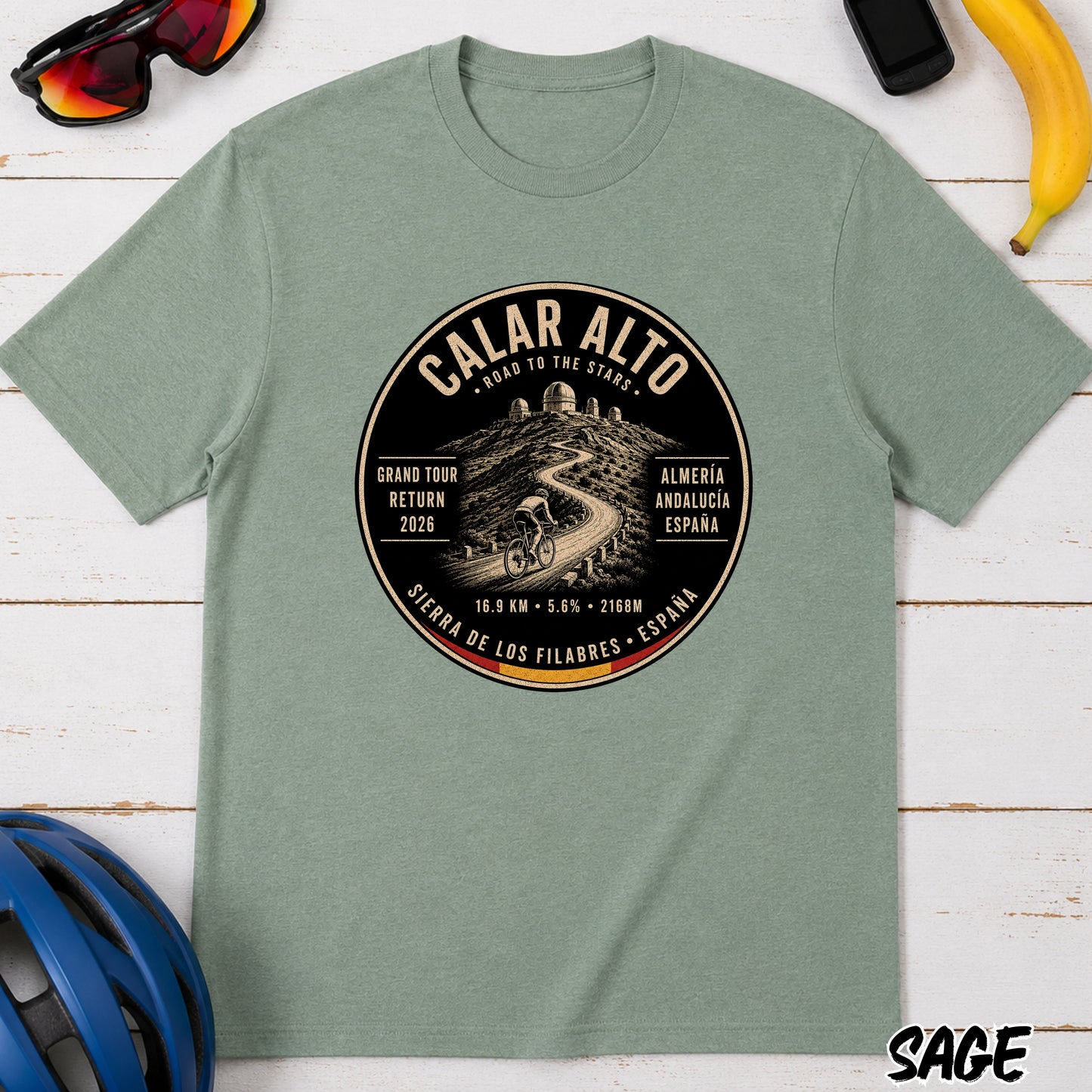 Calar Alto Road to the Stars T-Shirt. Le Vuelta Tee