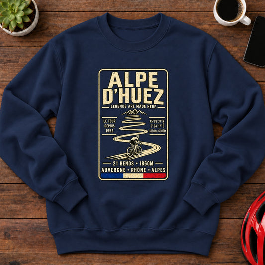 Alpe d'Huez Cycling Sweatshirt(Global)