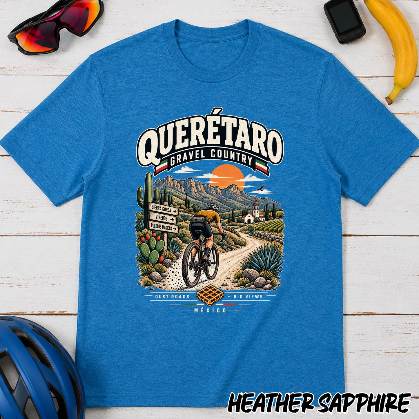Querétaro Gravel Country T-Shirt — Mexico Gravel Race Tee