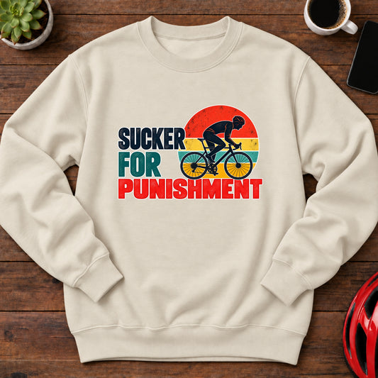 Suckers for Punishment Cycling Sweatshirt(Global)