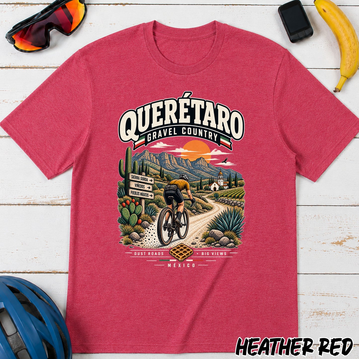 Querétaro Gravel Country T-Shirt — Mexico Gravel Race Tee