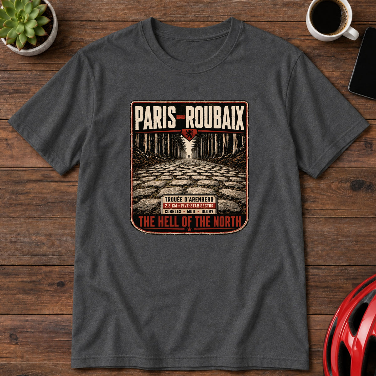Paris-Roubaix Arenberg Cobbles T-Shirt(Global)
