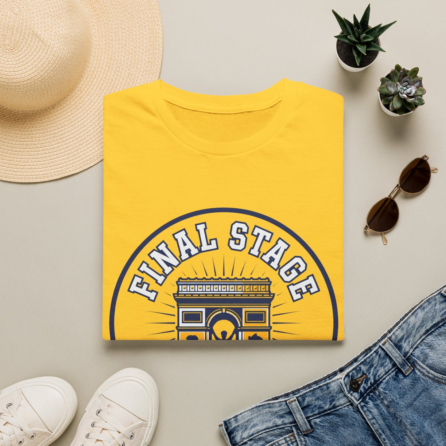 Final Stage Champs-Élysées Tour de France Cycling T-Shirt