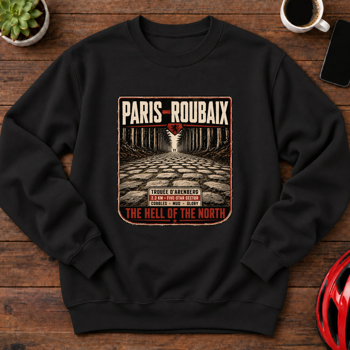 Paris-Roubaix The Hell of the North Cycling Sweatshirt(Global)