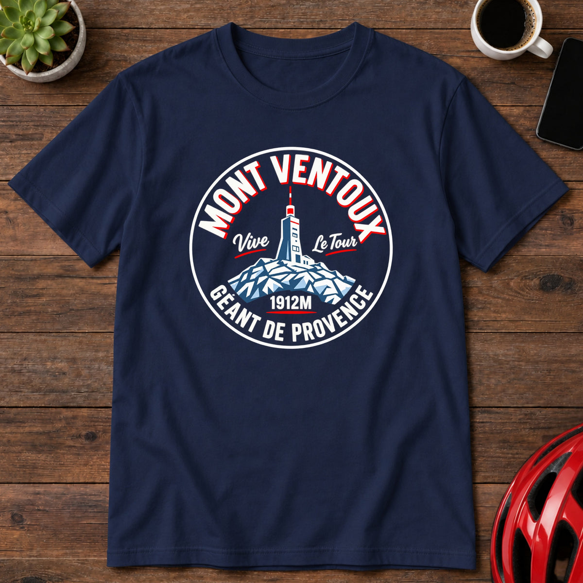 Mont Ventoux Iconic Tour Climb Cycling T-Shirt(Global)